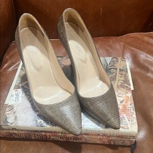 Sergio Rossi  Skin Pumps brown Stiletto Heels